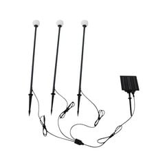 Freydis Lampa z ogniwem słonecznym w/Kołek uziemiający 3 pcs. Czarny - Lindby