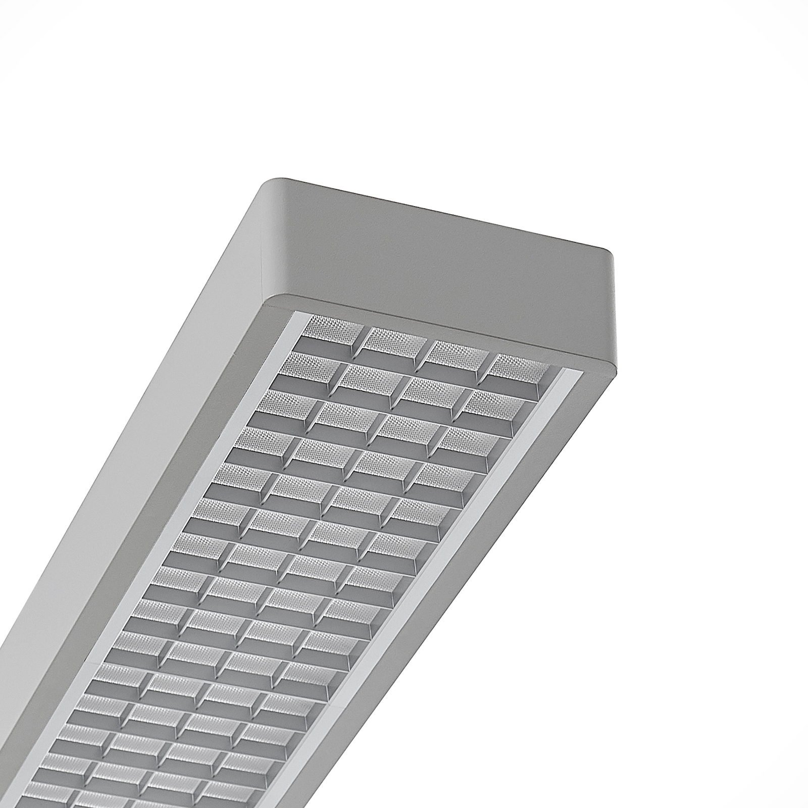 Arcchio LED-Bürostehlampe Susi, silber, Alu, Touchdimmer