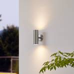 Hakan 2 Arm Stainless Steel Outdoor Wall Lamp