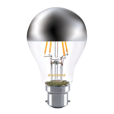 Ampoule à tête miroir LED B22 4 W 827