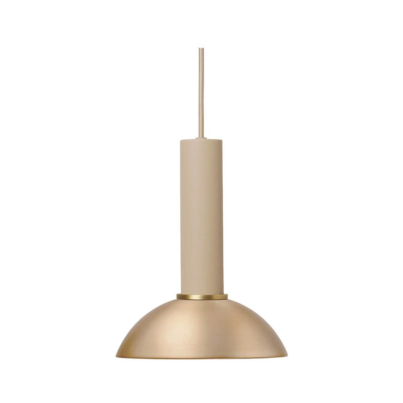 ferm LIVING - Collect Pendel Hoop High Cashmere/Brass
