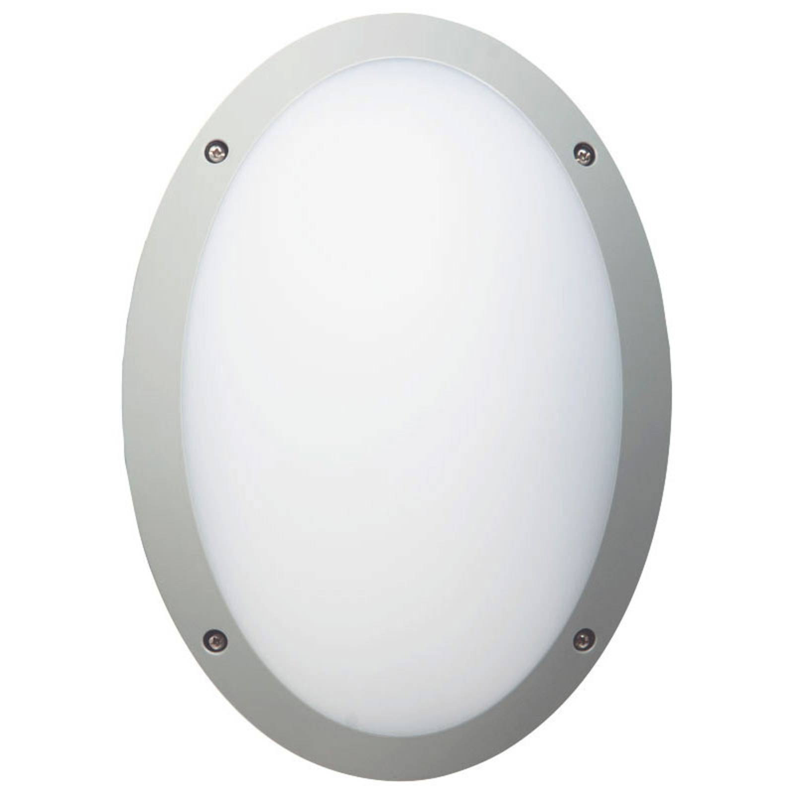 LED-Wandleuchte Fonda in ovaler Form mit IP66