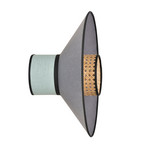 Singapour Wandleuchte, mandel/anthrazit - MARKET SET