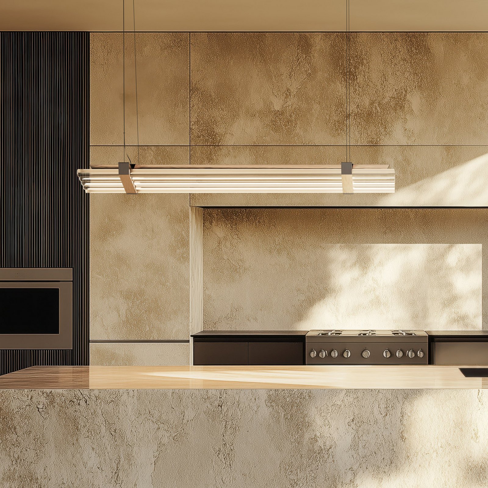 Seagull 9 Pendelleuchte L1200 Bronze - DCW
