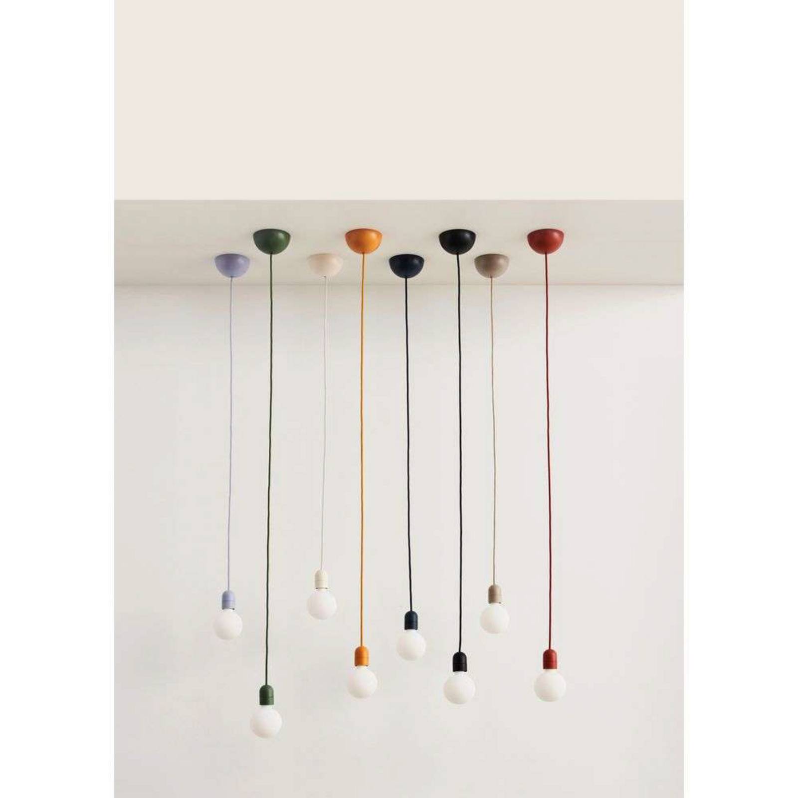  Hay Hay E27 Pendant Lamp Holder Common, Concrete Grey, ø 4.5 Cm 
