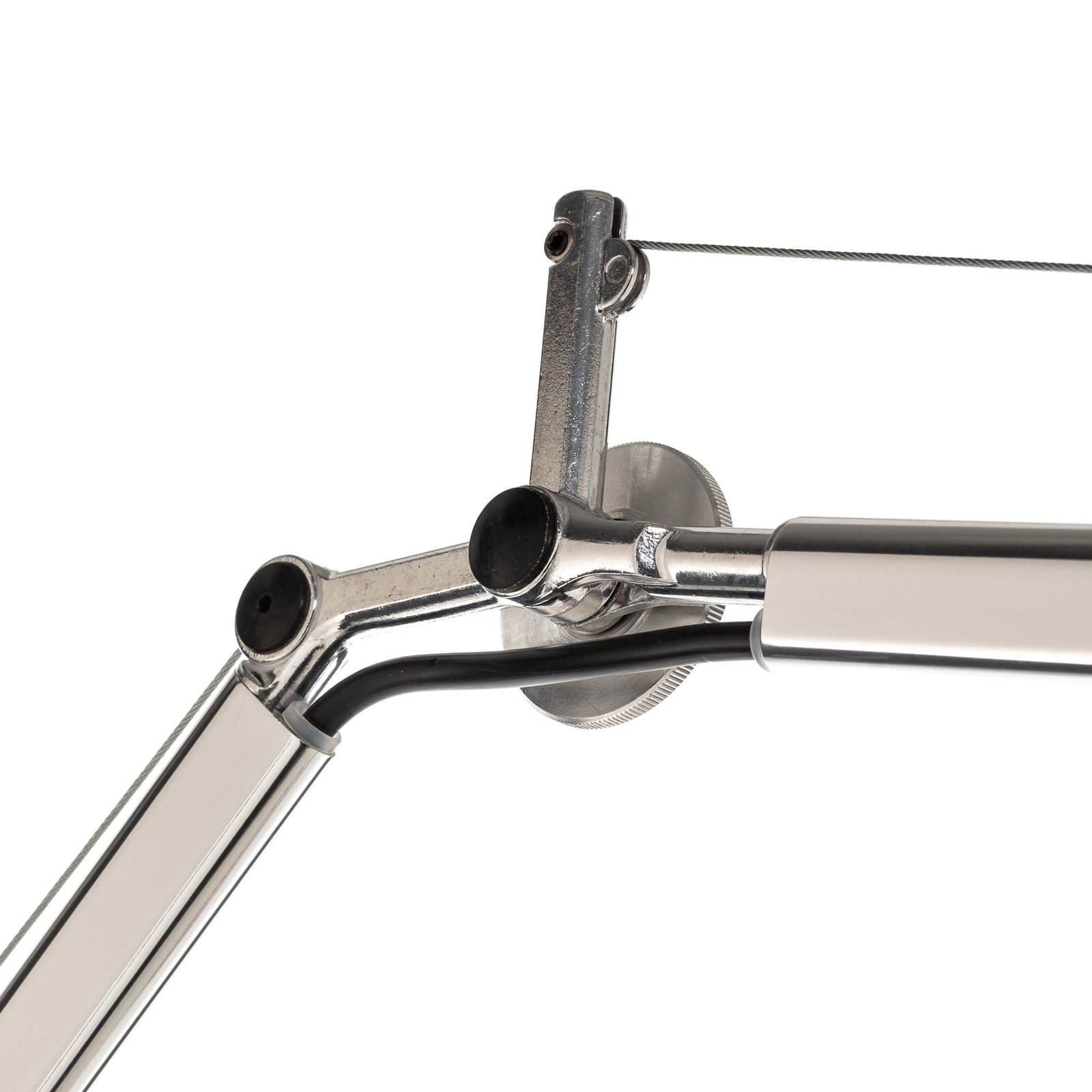 Tolomeo Mega Stehleuchte m/Dimmer Ø360 Pergament/Alu - Artemide