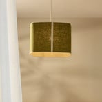 MARKET SET Piekaramais gaismeklis Dolce, avokado zaļš, lins, E27