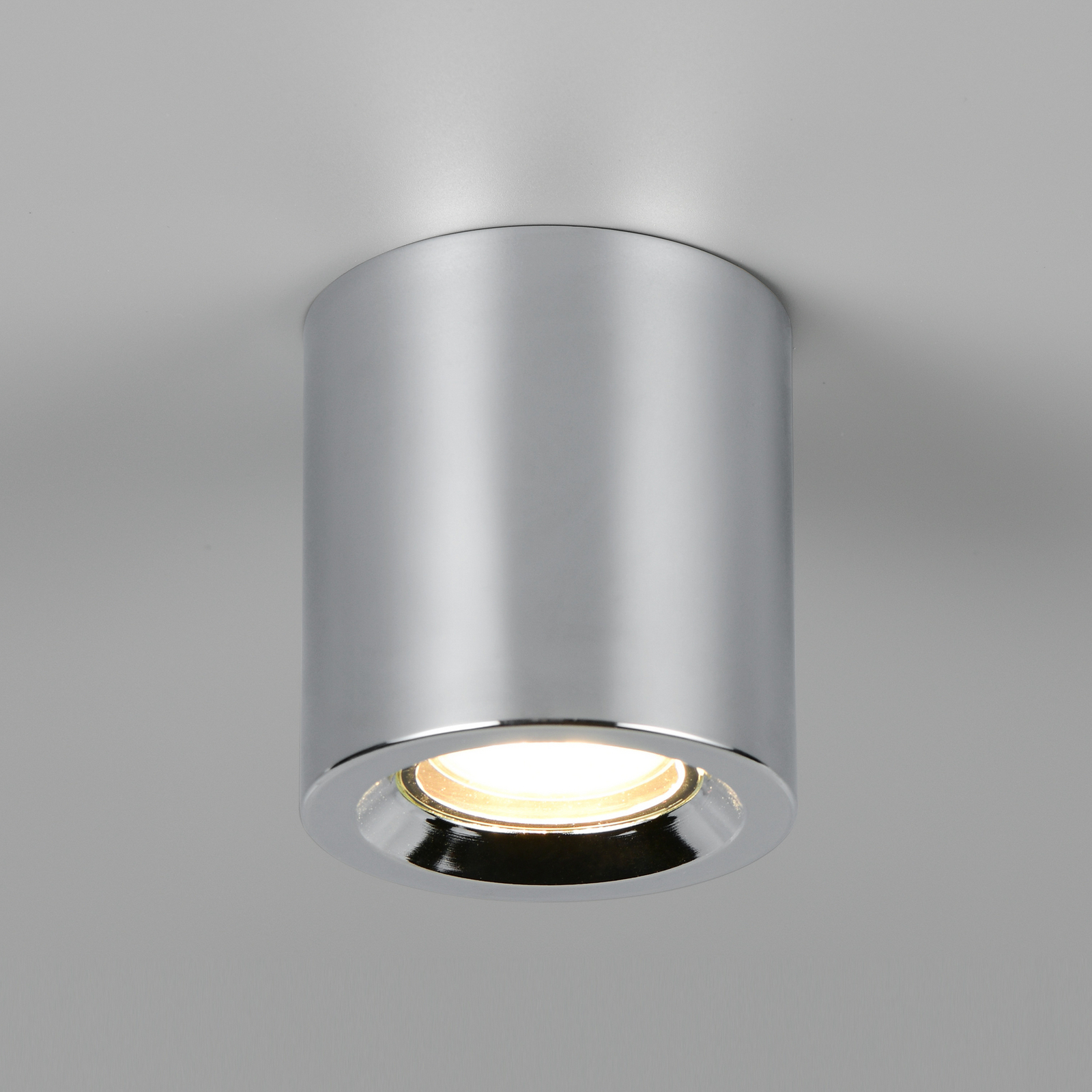 Laelamp Biscotto, kroomivärvi, Ø 9,5 cm, metall, IP44 Laelamp Biscotto, kroomivärvi, Ø 9,5 cm, metall, IP44