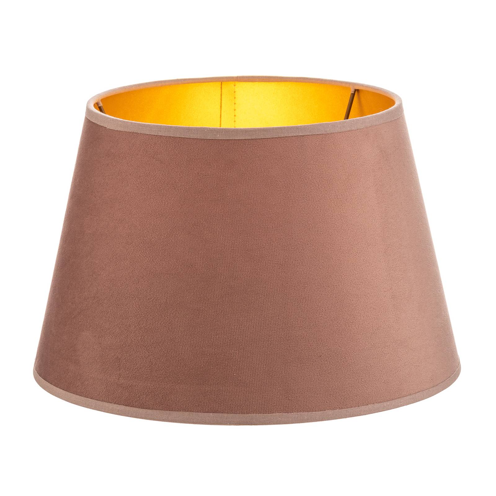 Duolla Cone lampeskærm højde 18 cm rosa/guld