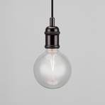 Avra - minimalistyczna lampa wisząca czarna