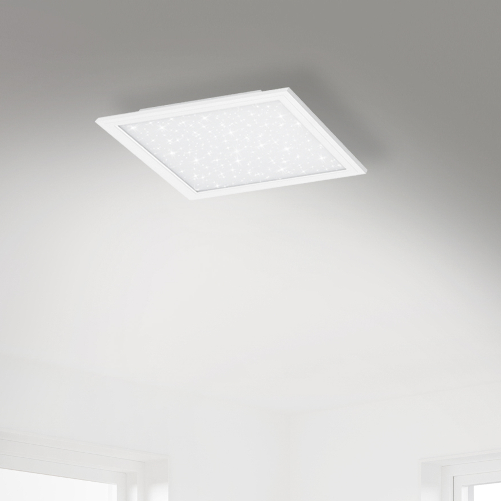 Panneau LED Pallas, blanc, intensité variable, CCT, 45x45cm