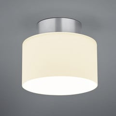 Stropné svietidlo BANKAMP Grand Opal hliník Ø 20 cm