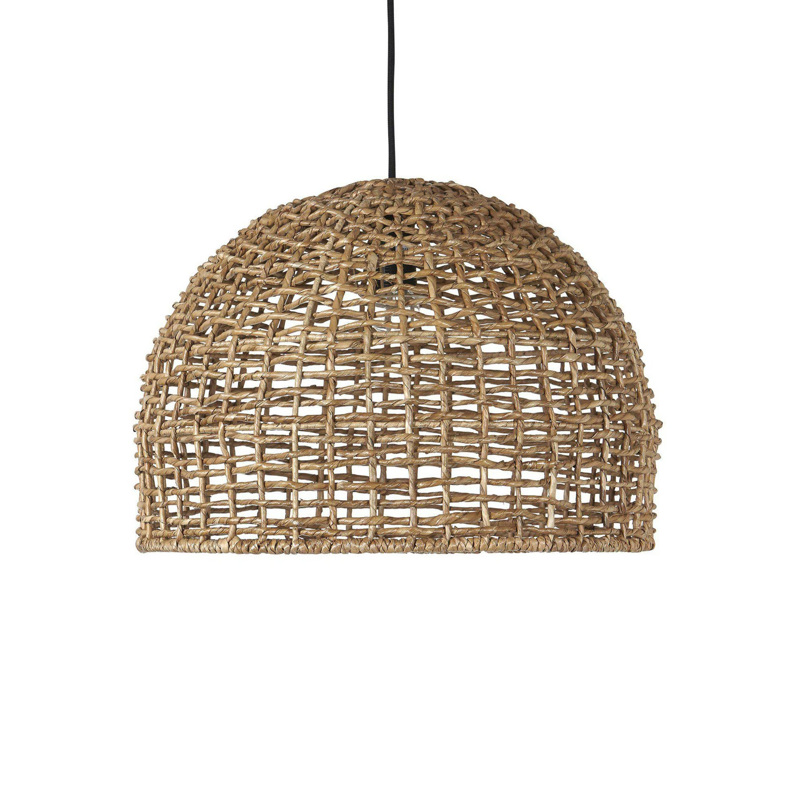 PR Home outdoor hanging light Cebu, Ø 37 cm, UK plug, natural