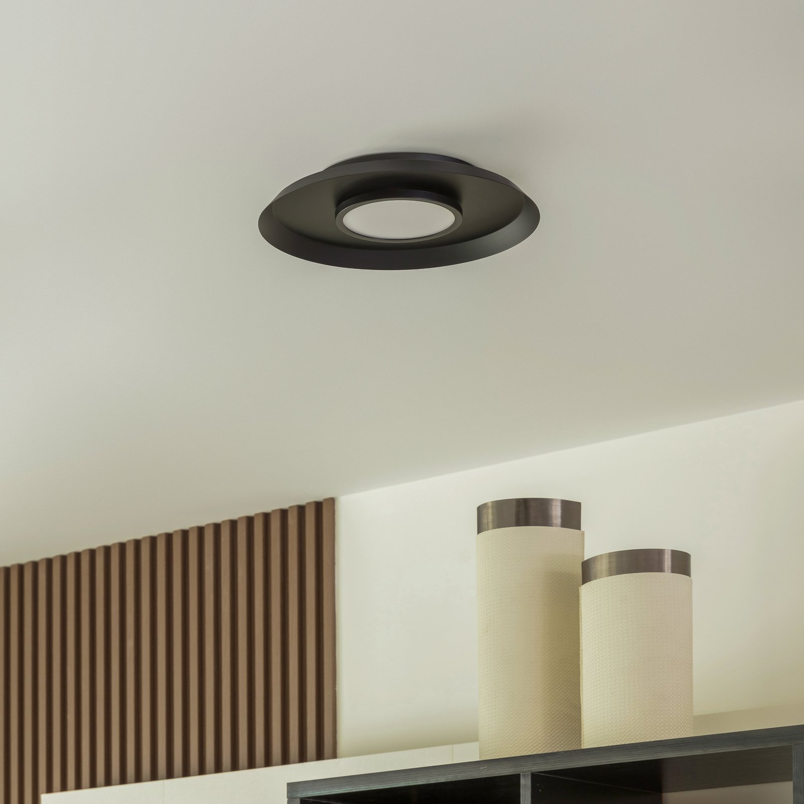 Merilla Plafondlamp Black - Lucande