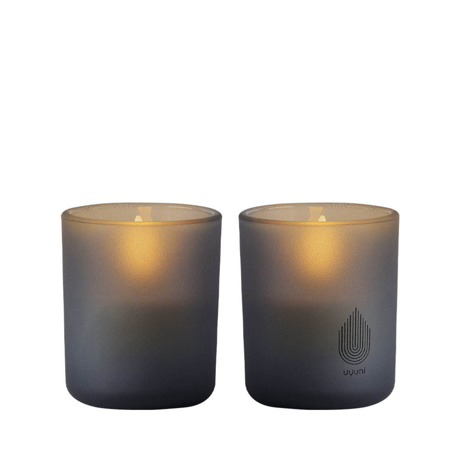 Verre Clair 2-pack 6x7 cm Grey - Uyuni Lighting
