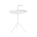 DLM sidobord, vitt, höjd 56 cm, stål - HAY