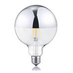 LED-Lampe E27 G125 7W 2.700K dimmbar Spiegelkopf