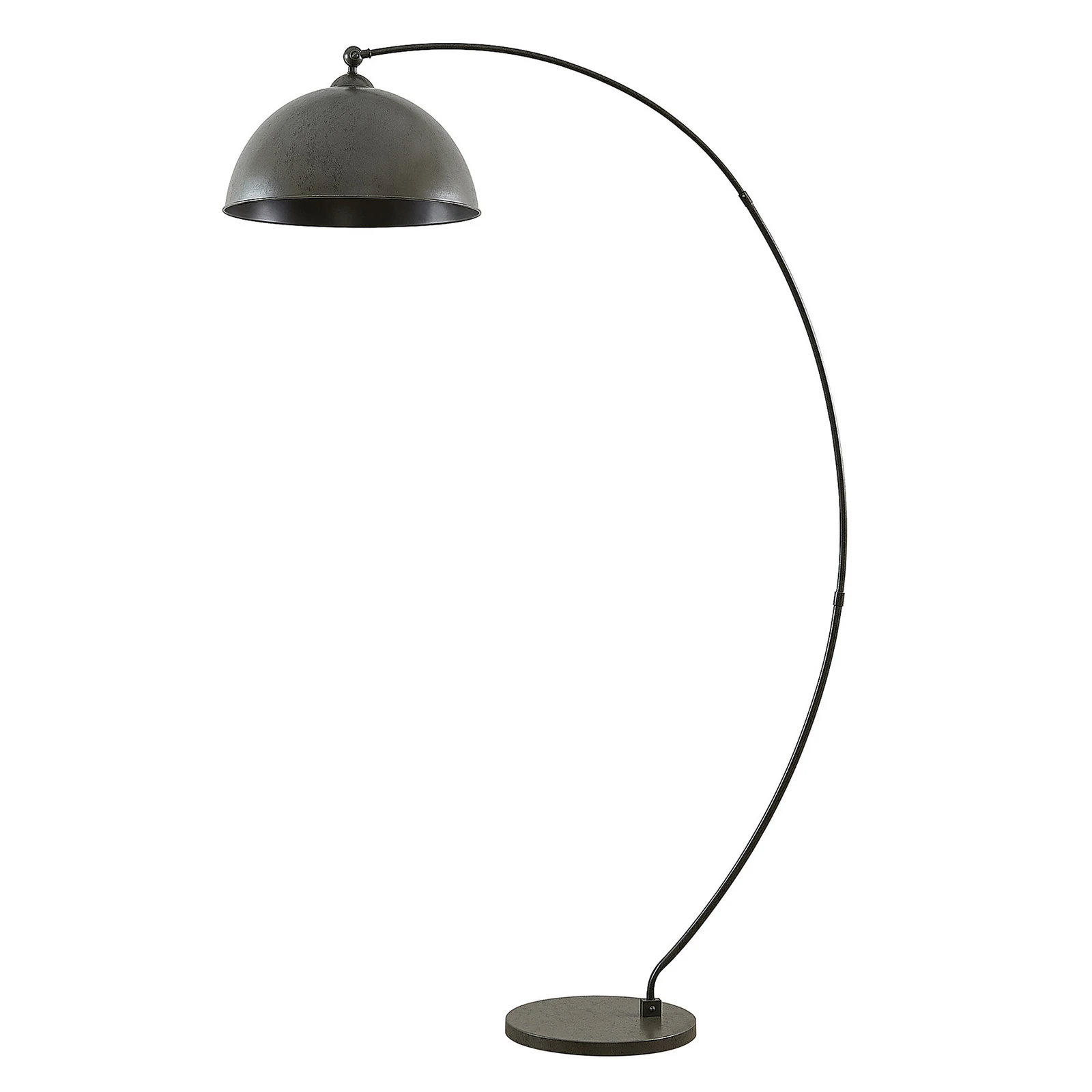 Lindby kaarvalgusti Jonera, hall, metall, E27, 185 cm kõrgune