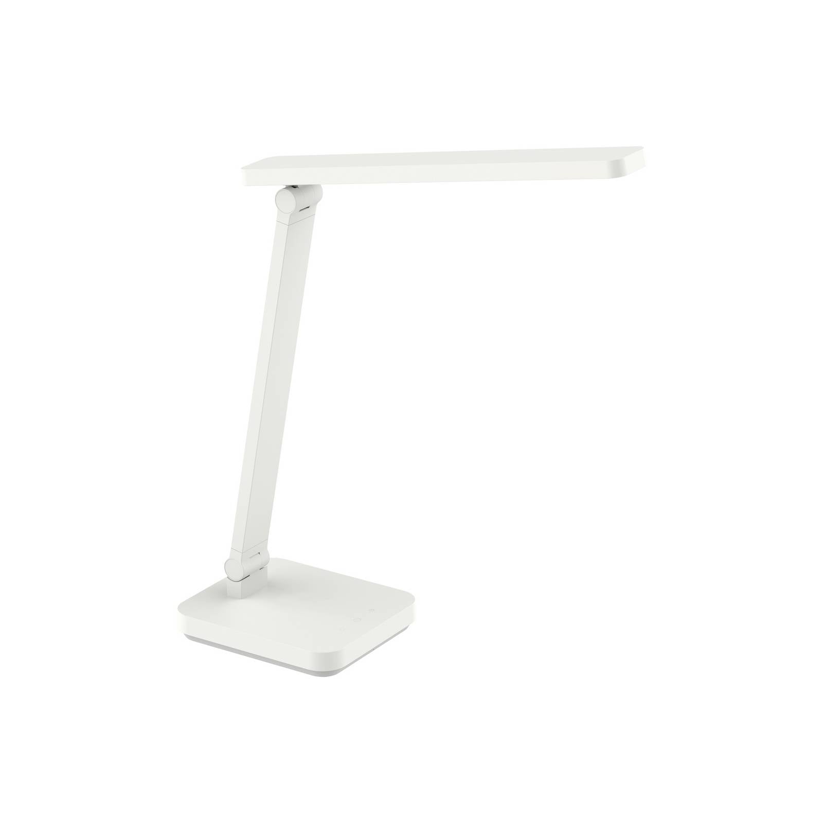 Lindby LED-Schreibtischleuchte Rylas, weiß, USB, CCT