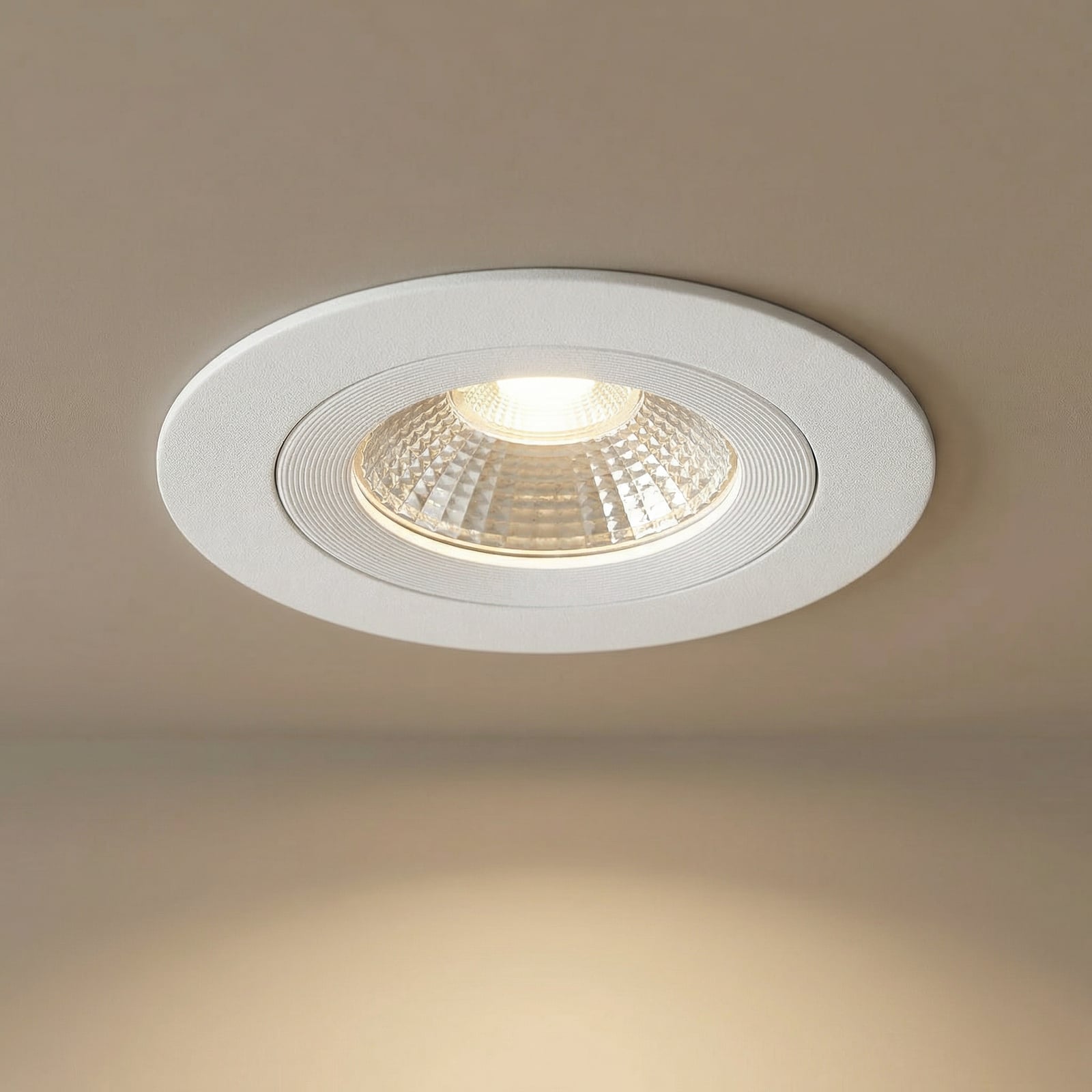 LED infälld takspot Diled, Ø 8,5 cm, 10 W, 3 000 K, vit