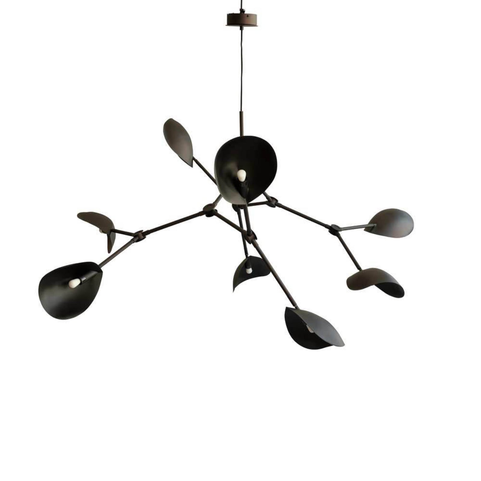 Stingray Lysekrone Grande Burned Black 101 COPENHAGEN - Spisestue - Metal