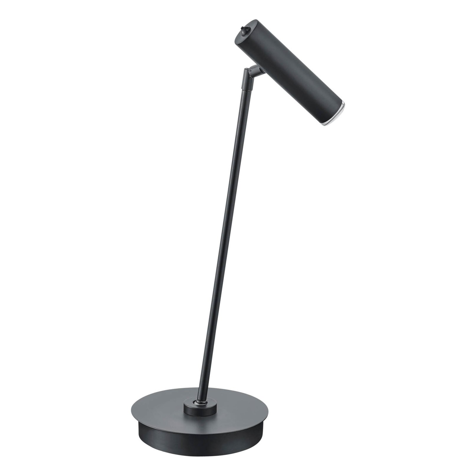 Lámpara de mesa LED Tom, atenuable, negro