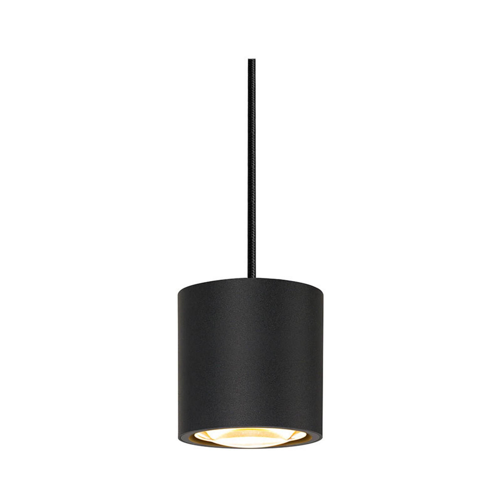 Oculus Lustră Pendul Singur Black - SLV