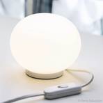 FLOS Glo-BAll Basic Zero – hvit bordlampe