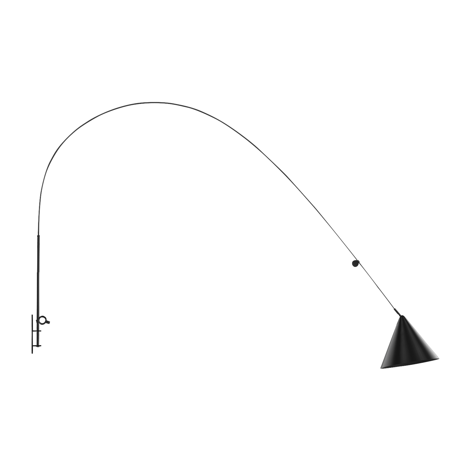 midgard AYNO wall XL wandlamp zwart/zwart 940