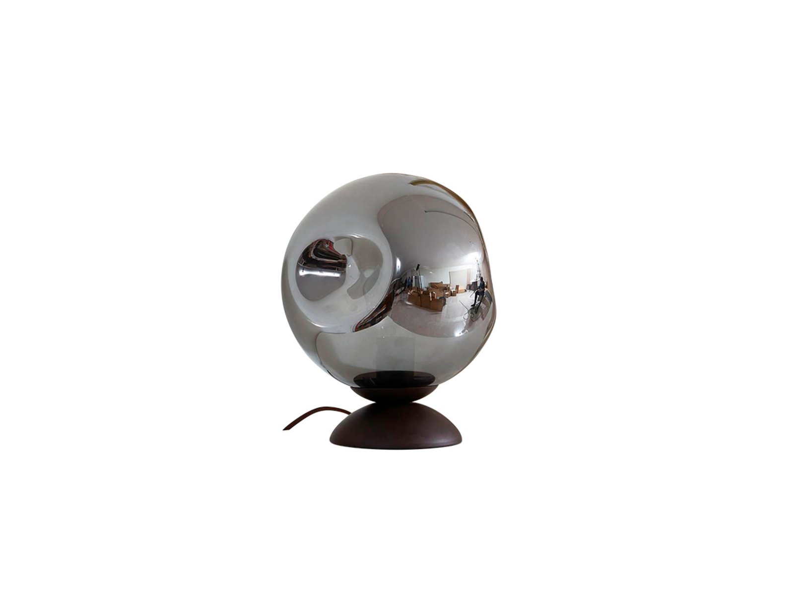 Valentina Bordslampa Smoked Grey/Coffee - Lindby