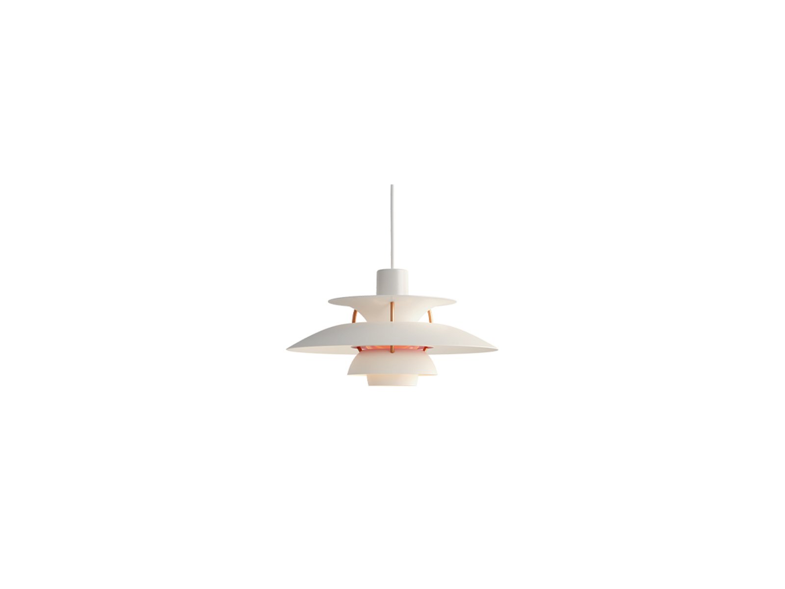 PH 5 Mini Lampada a Sospensione Modern White - Louis Poulsen