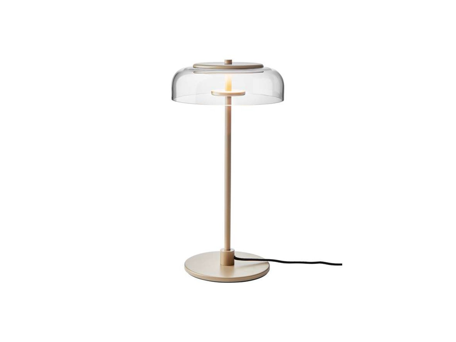 Blossi Lampă de Masă Nordic Gold/Clear - Nuura