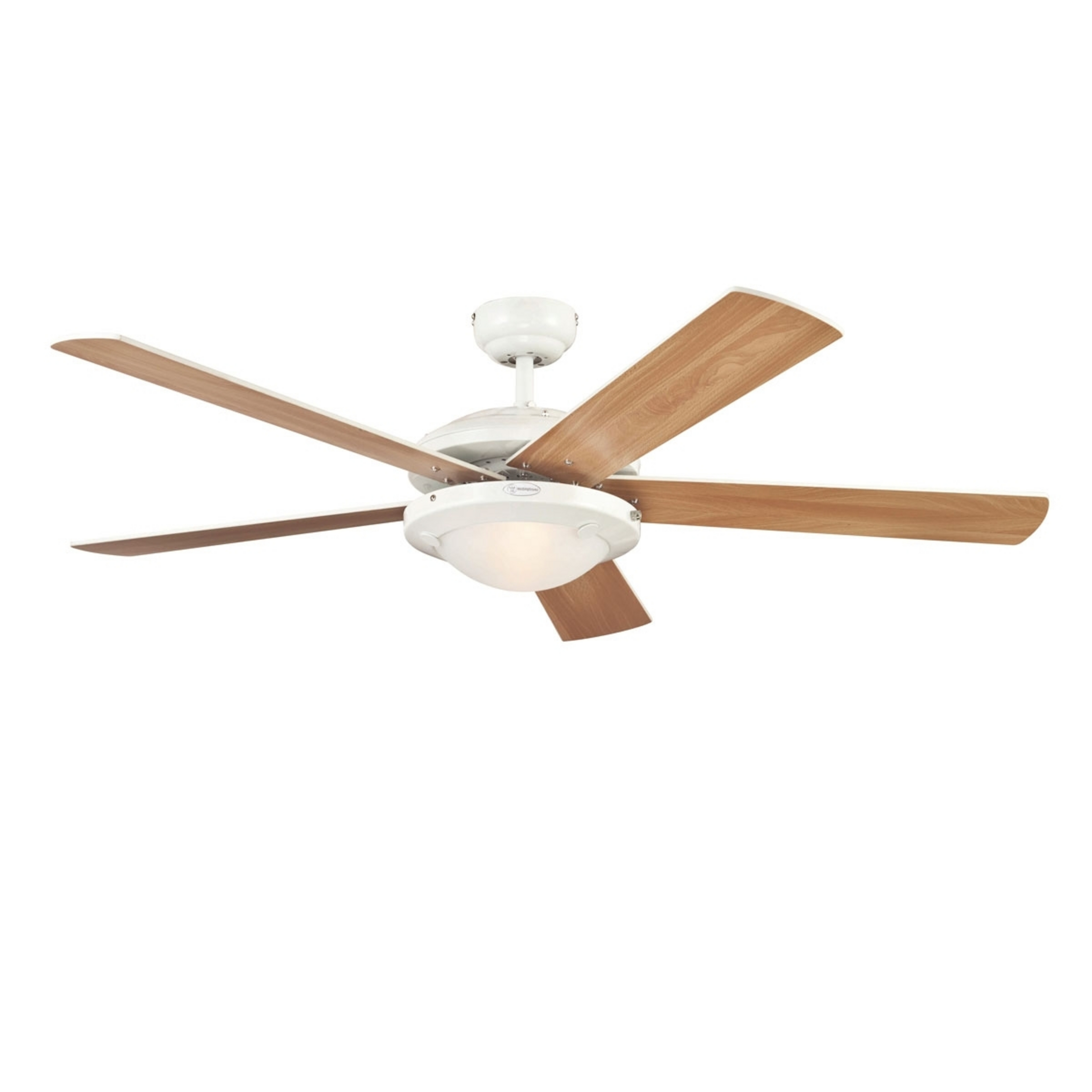 Comet 2 Deckenventilator mit Licht Holz leise - Westinghouse