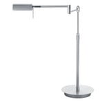 Graz LED table lamp, matt nickel