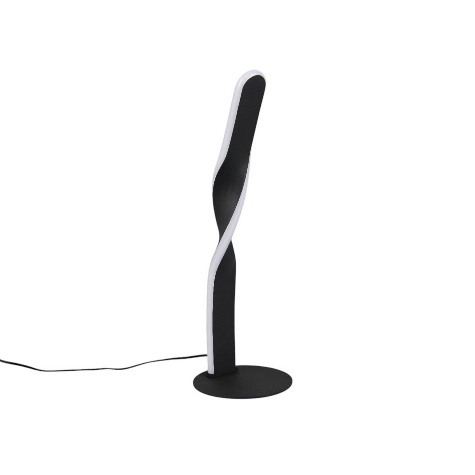 REALITY LED-Tischleuchte Ginko R55791132, 10W, 3000K, 1020lm, warmweiß, IP20, schwarz