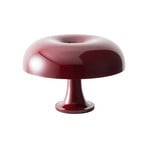 Lampe à poser Artemide Nessino, rouge rubis, hauteur 22 cm, E14