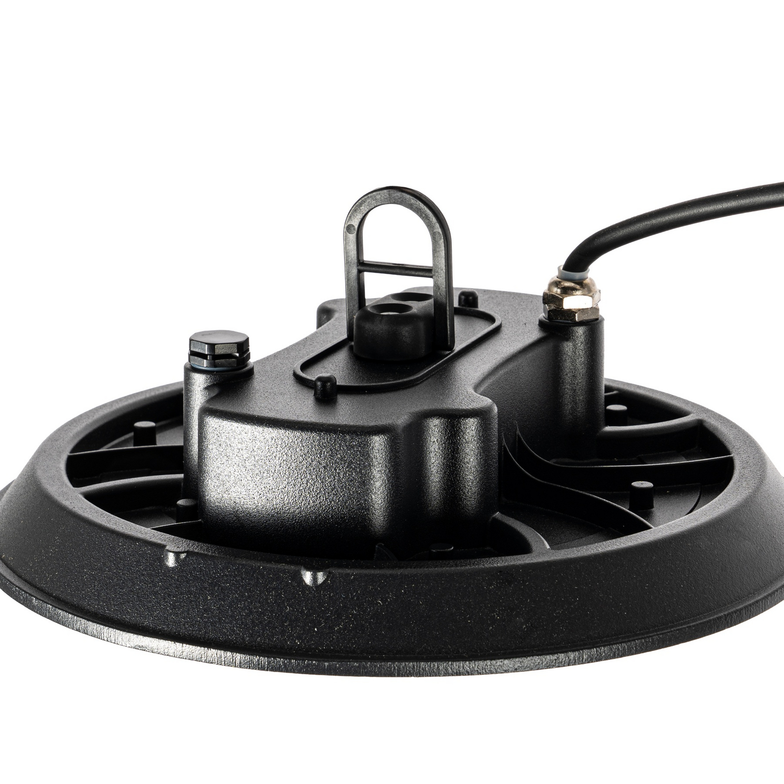 Reflektor do hali LED Prios Maikel, czarny, 100 W, 13500 lm, IP65