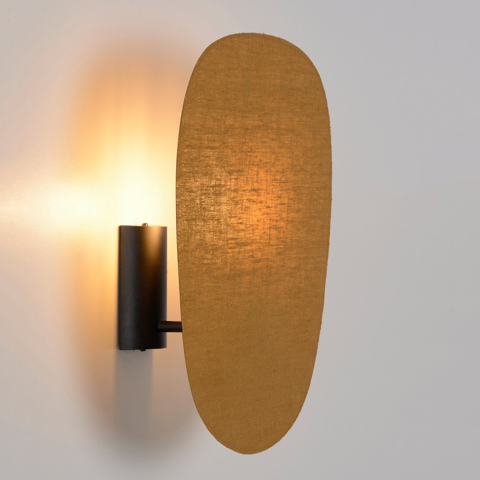 Screen 70's Wandlampe Höhe 40 cm curry Textil - MARKET SET Screen 70's Wandlampe Höhe 40 cm curry Textil - MARKET SET