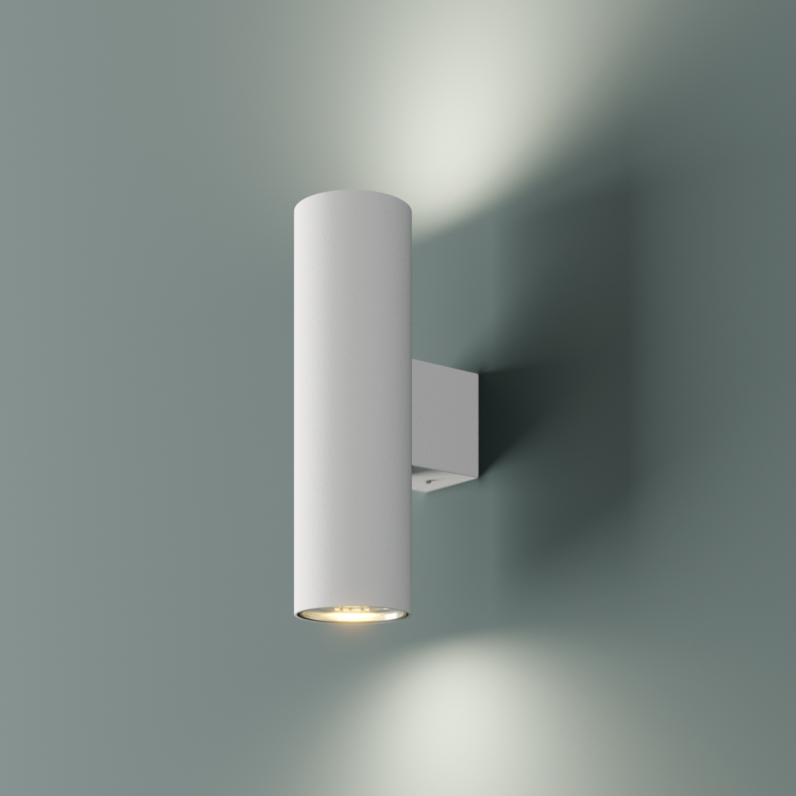 Vägglampa Marion, 2 lampor, vit