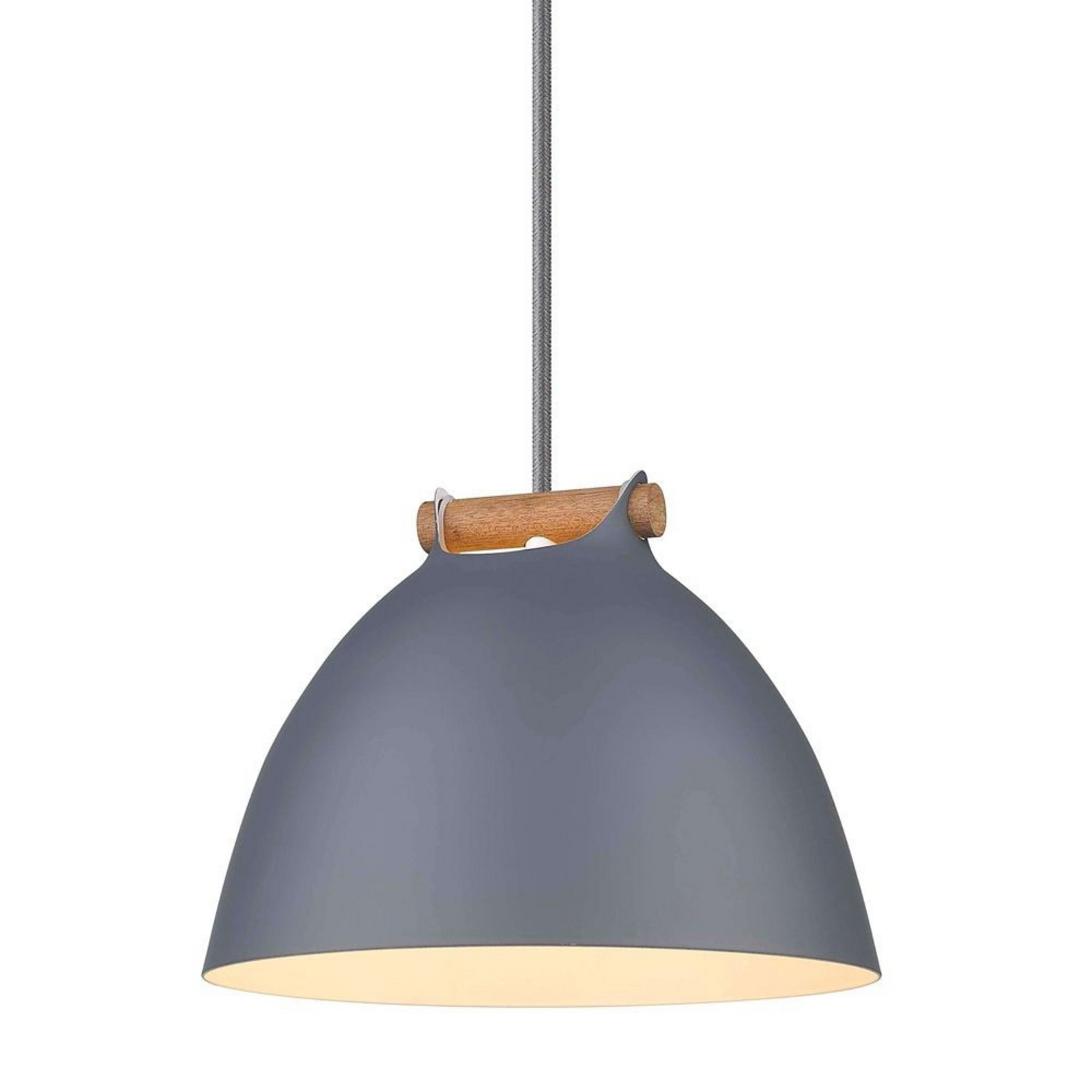 Århus Lustră Pendul Ø24 Grey/Wood - Halo Design