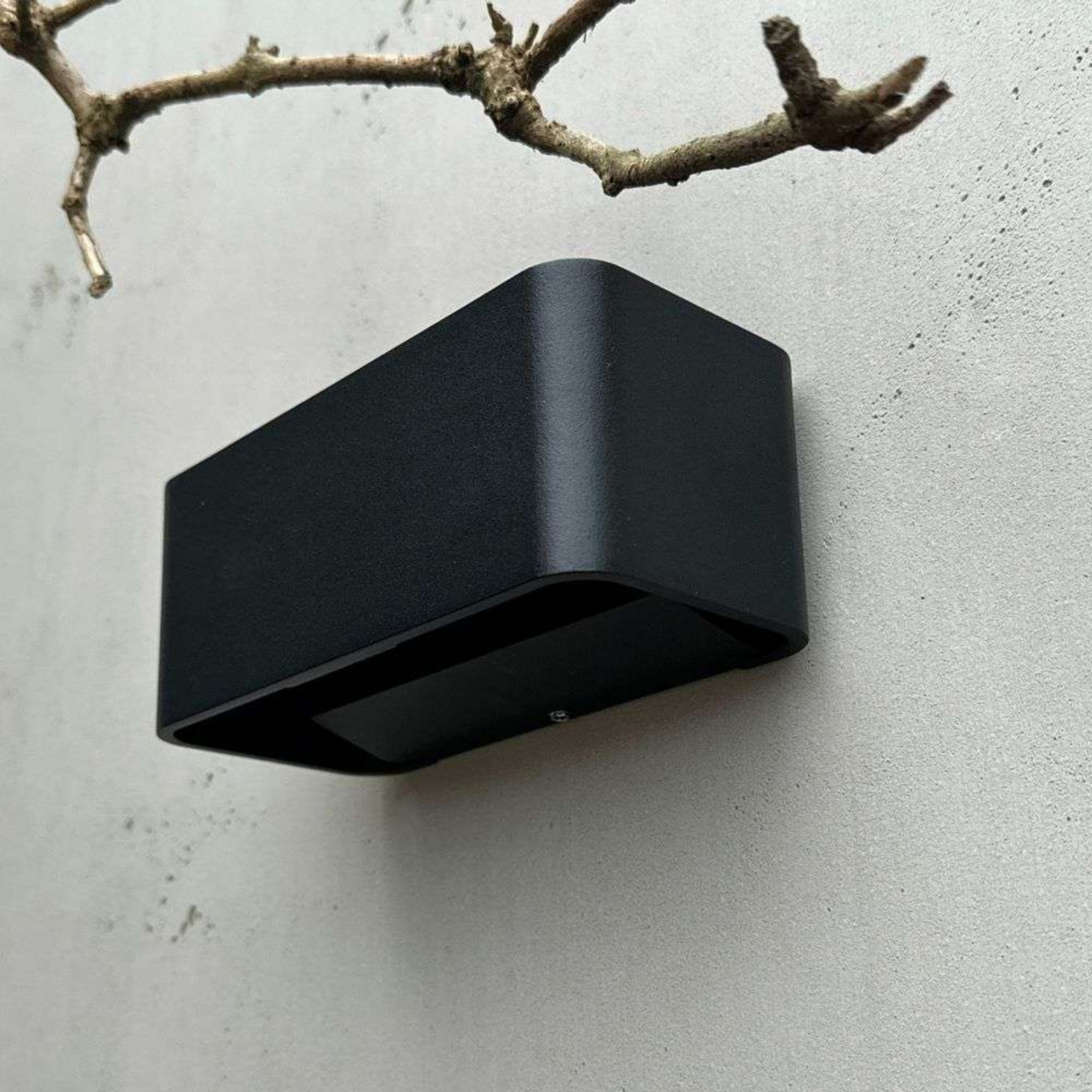 Saturn LED En el exterior Aplique de Pared Negro - DybergLarsen