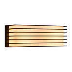 Außenwandleuchte Fluktus 28/13 mit Lamellen