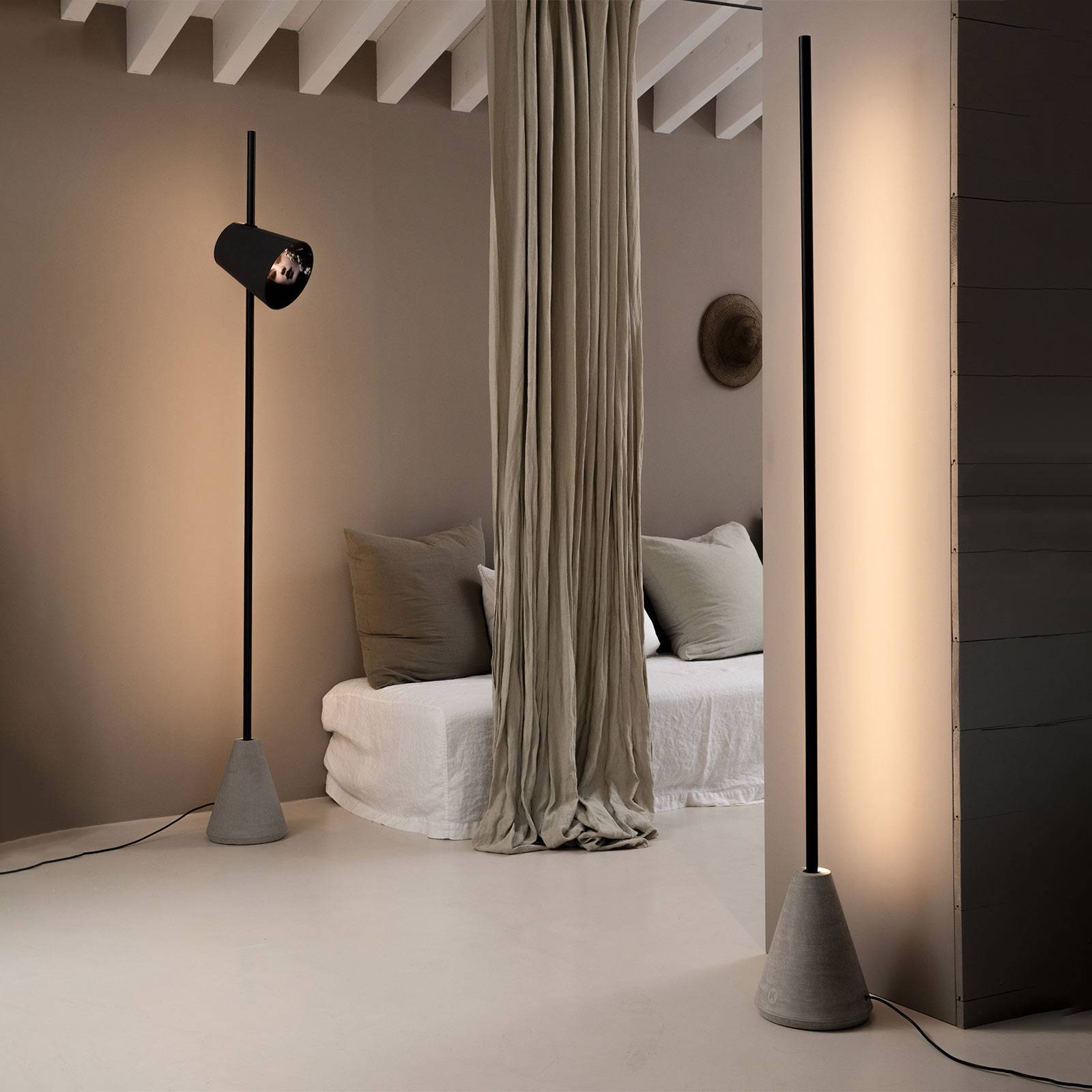 Karman Cupido abat-jour pour lampadaire LED