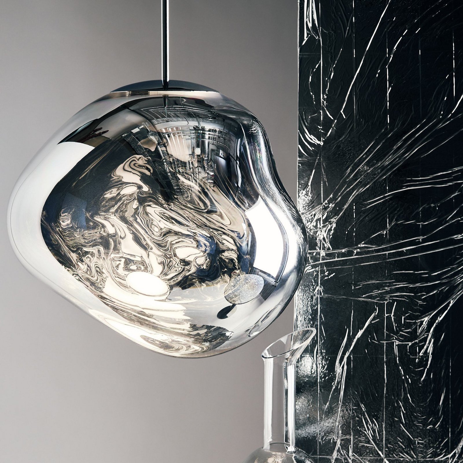 Melt LED-pendellampe Chrome - Tom Dixon Melt LED-pendellampe Chrome - Tom Dixon
