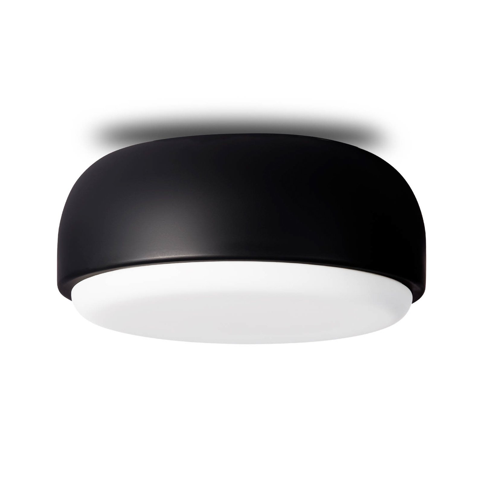 Over Me 30 Plafond Matt Svart - Northern