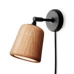 New Works Material The Originals wall lamp, oak