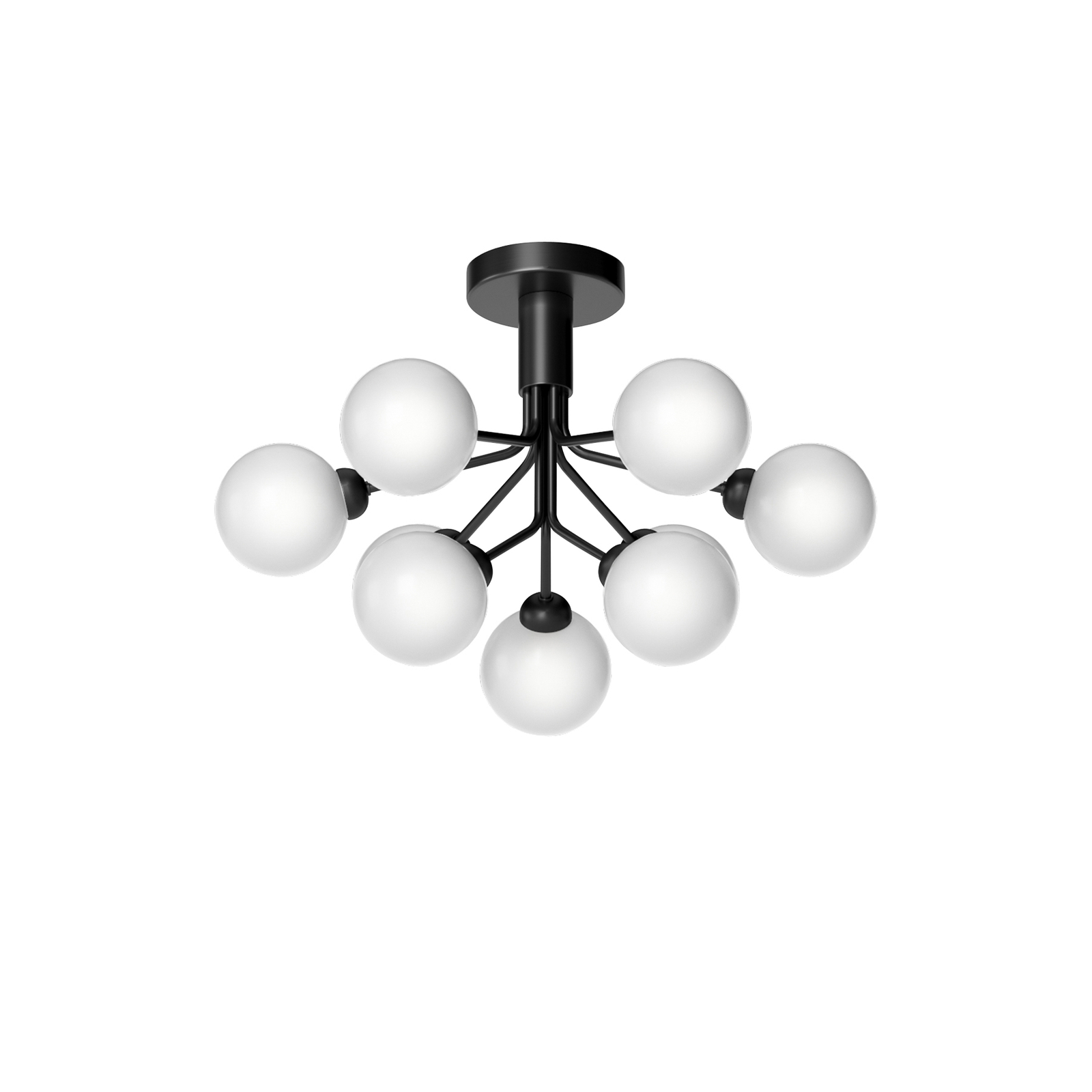Nuura Apiales 9 Ceiling Deckenlampe, schwarz/opal
