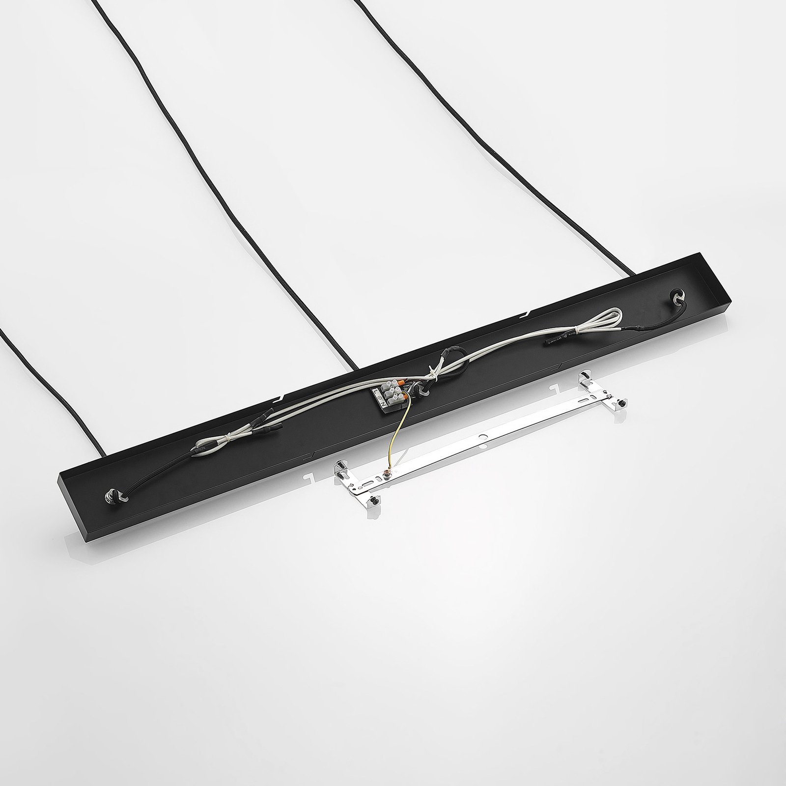 Justinos 3 Pendelleuchte Black/Copper - Lindby