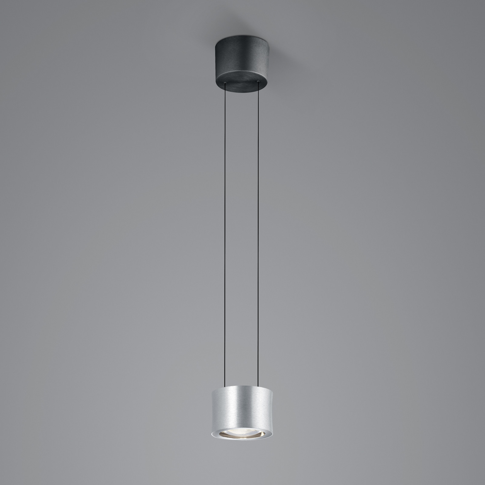 BANKAMP Impulse Flex suspendată LED 1 bec nichel