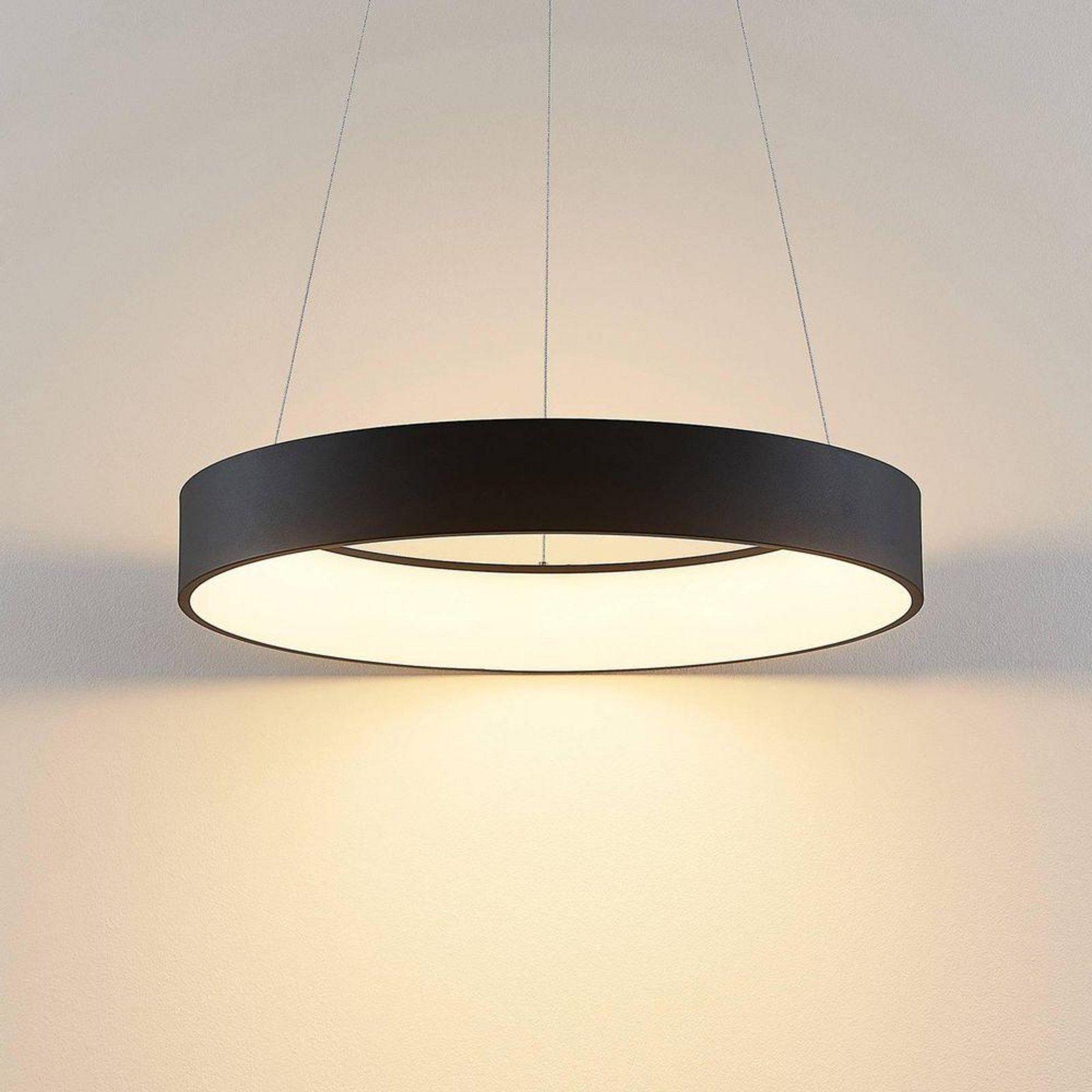 Aleksi Round LED Lustră Pendul Ø60 Black - Arcchio